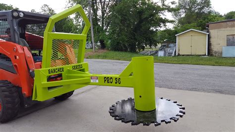 grapple saw for skid steer|skid steer mounted tree saws.